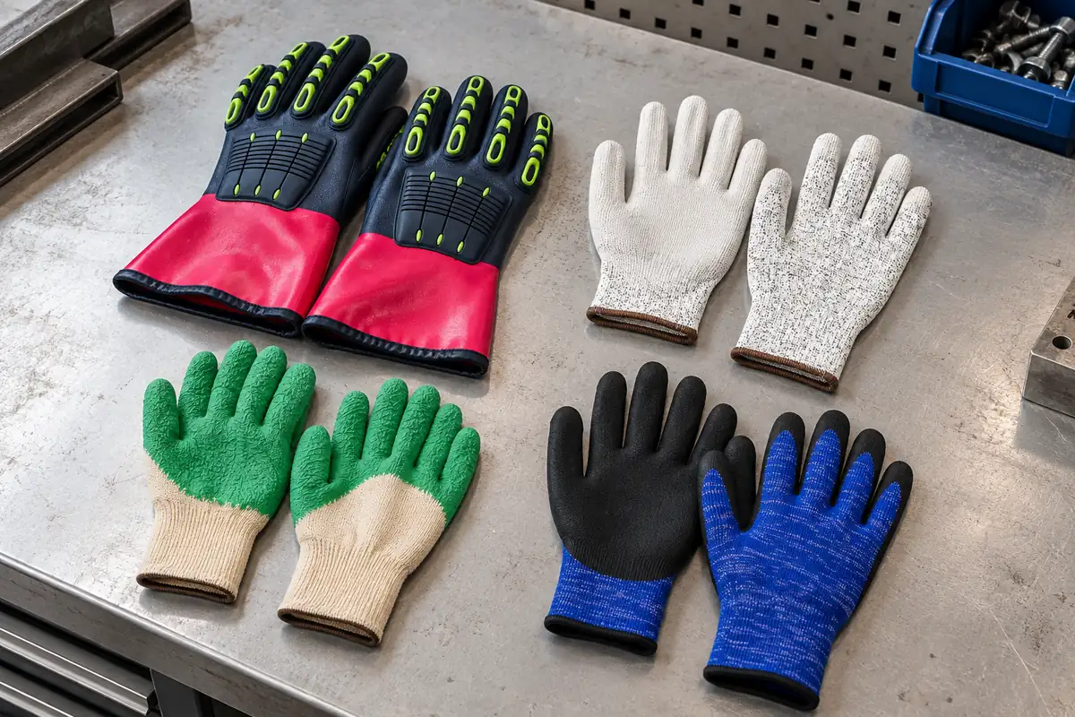 European glove standards for cut, chemical, heat and cold protection