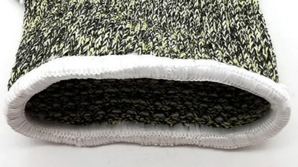 Aramid Fiber Heat Resistant Safety Gloves-Edge-locking display