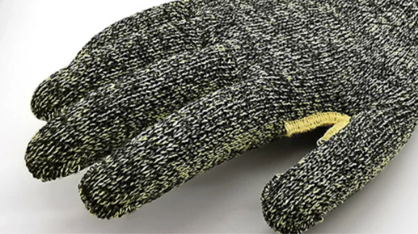 Aramid Fiber Heat Resistant Safety Gloves-backhand display