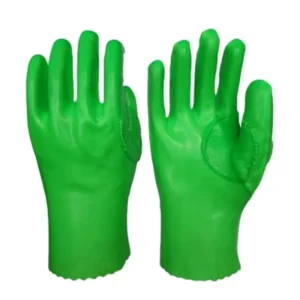 PVC-coated Chemical-Resistant Gloves for Oil, Acid, and Alkali(PVC109)