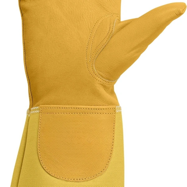 Safety Leather Beekeeping Gloves Cuff