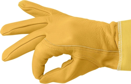 Safety Leather Beekeeping Gloves effect