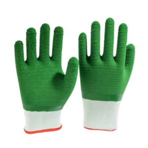 13-Gauge Polyester Lined Wavy Latex Coated Work Gloves (PT-L1501)
