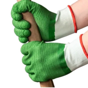 13-Gauge Polyester Lined Wavy Latex Coated Work Gloves (PT-L1501)-display