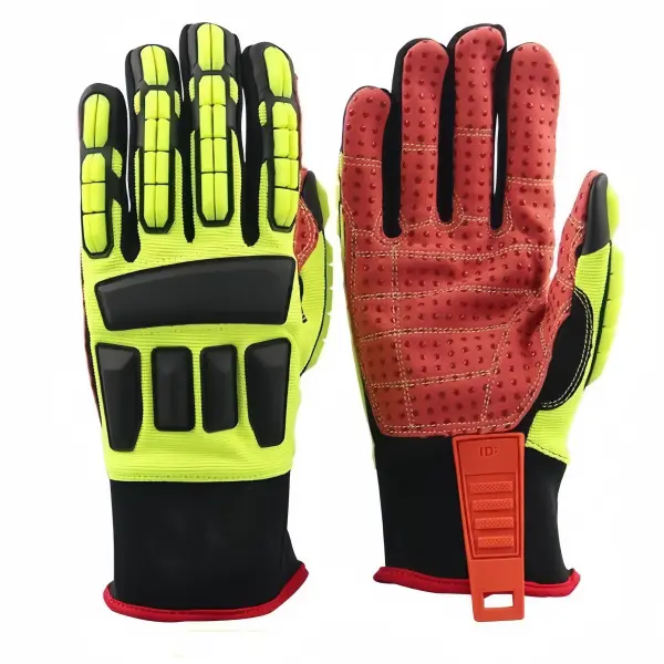 Anti-Impact Mechanical Multipurpose Synthetic Leather Gloves (EP1001）