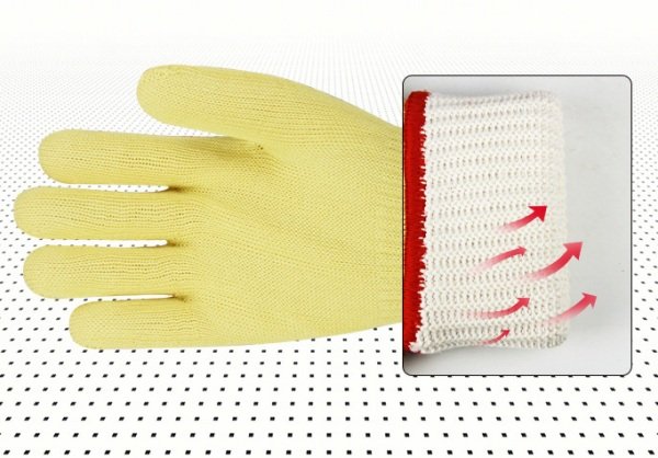 Aramid Fiber Heat-Resistant Gloves 500 Degrees-Premium Aramid Fiber