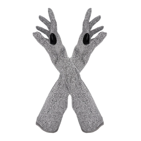 (CUT-2001)Long HPPE A5 Cut-Resistant Gauntlets-shown