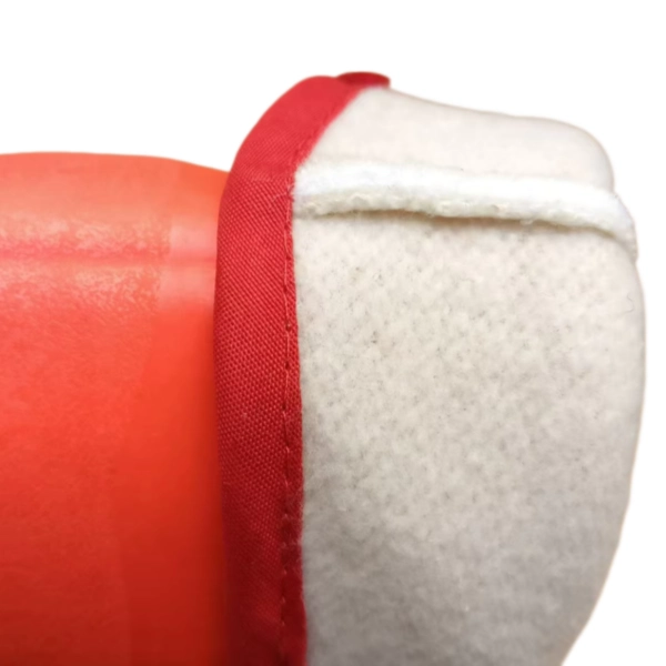 Cold Resistant Rough Finishing PVC Winter Gloves(PVC116)-wrist details