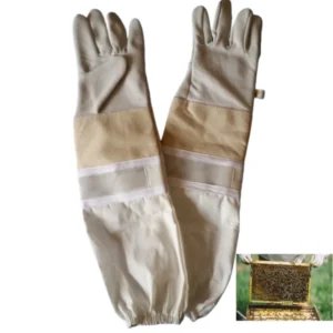 Cow Skin Ventilated Beekeeper Gloves (EP1201)