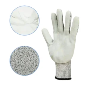 HPPE A4 Cut-Resistant Leather Work Gloves -Liner Material