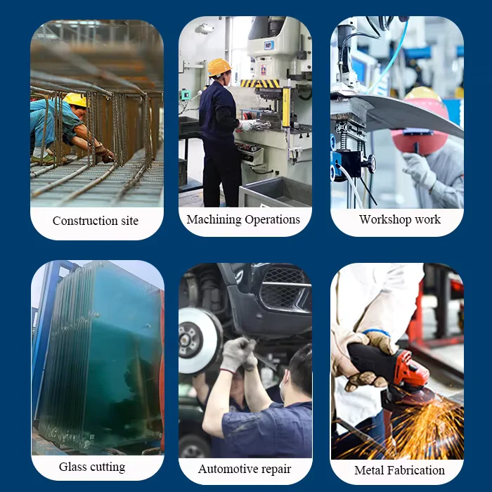 HPPE A4 Cut-Resistant Leather Work Gloves-application