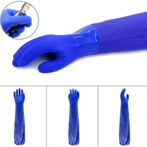 Heavy-Duty PVC Long Cuff Gloves- Features