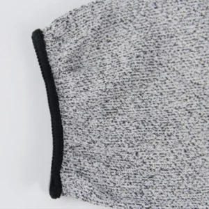 Long Cuff HPPE A5 Cut-Resistant Gloves(CUT-1901)-Reinforced Cuff Edge