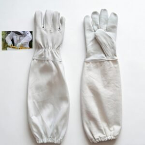 Protective Bee Sting Resistant Leather Bee Gloves (EP1101)