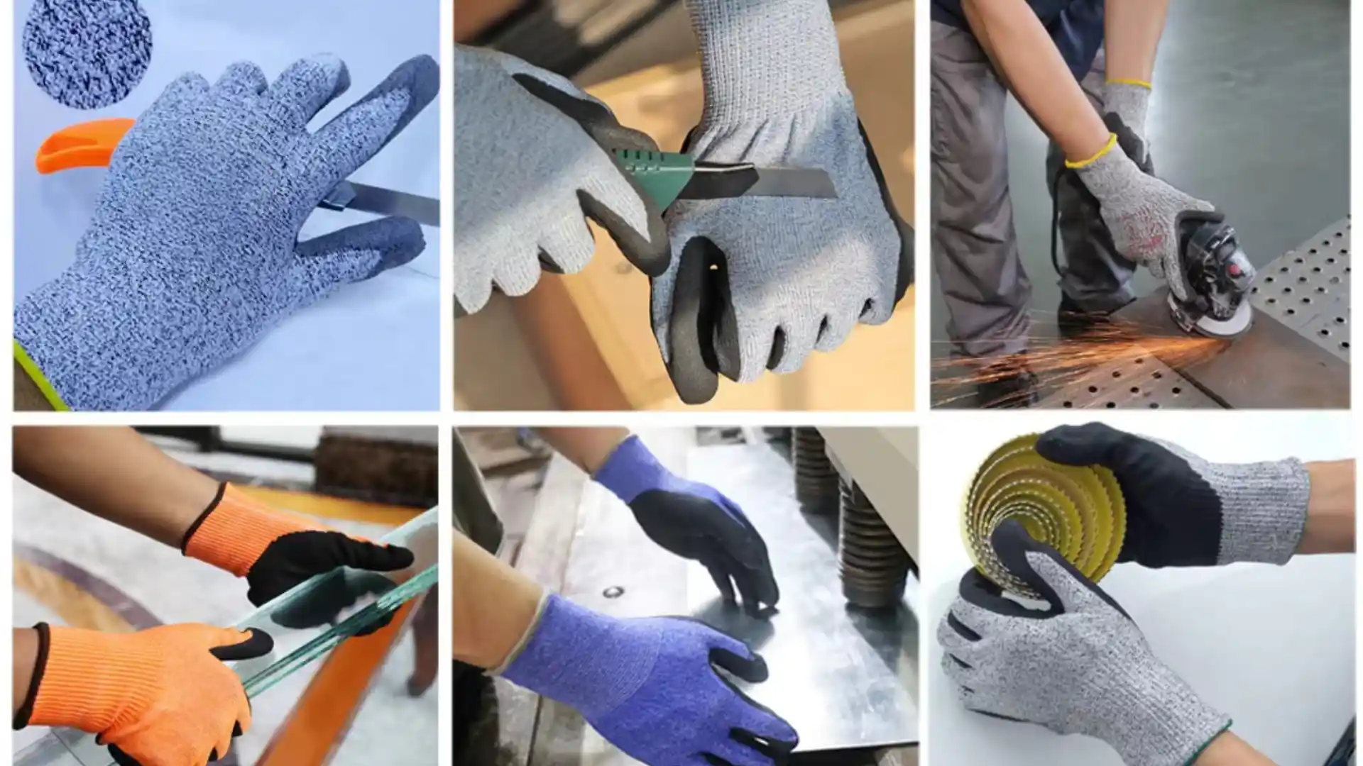 13-Gauge ANSI A3 Cut-Resistant Work Gloves with Sandy Nitrile Grip-use cases