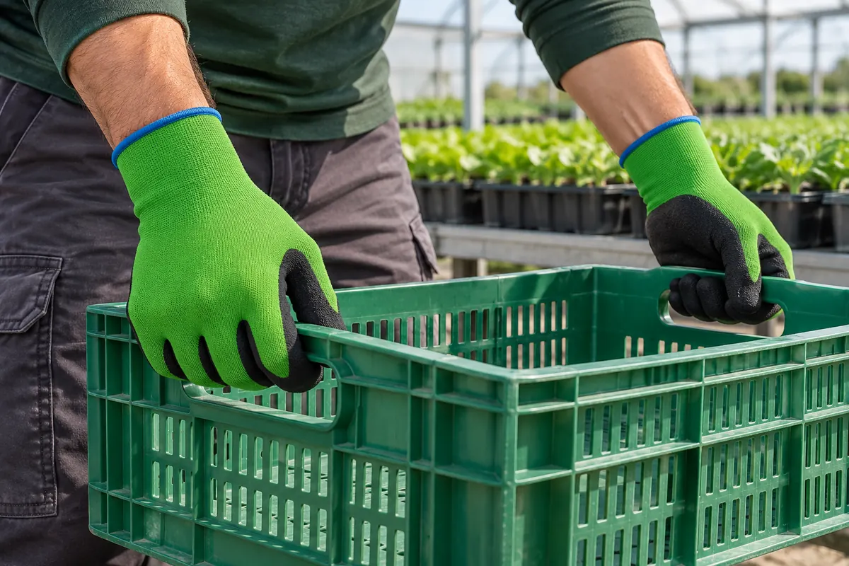Latex Gardening Gloves, Bamboo Liner PT-L1601--agriculture-crate-handling