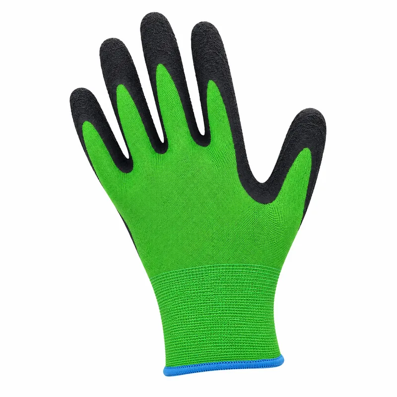 PT-L1601 latex gardening gloves-back-view