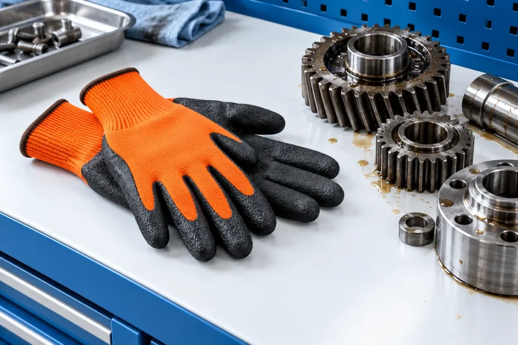work gloves for oily environments-hero
