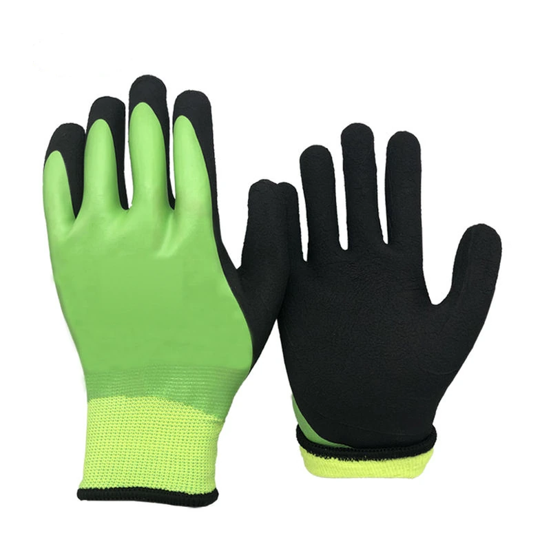 Waterproof Winter Work Gloves-green-color-option