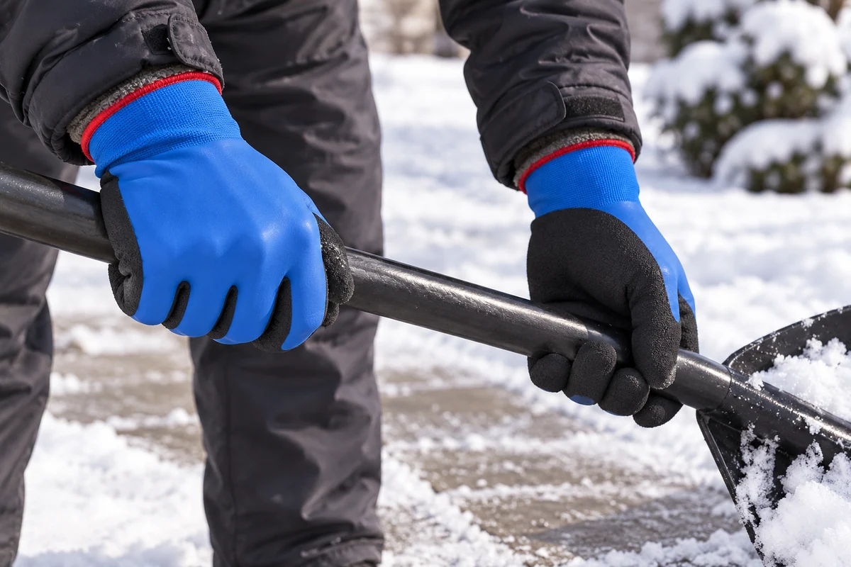 Waterproof Winter Work Gloves-snow-clearing